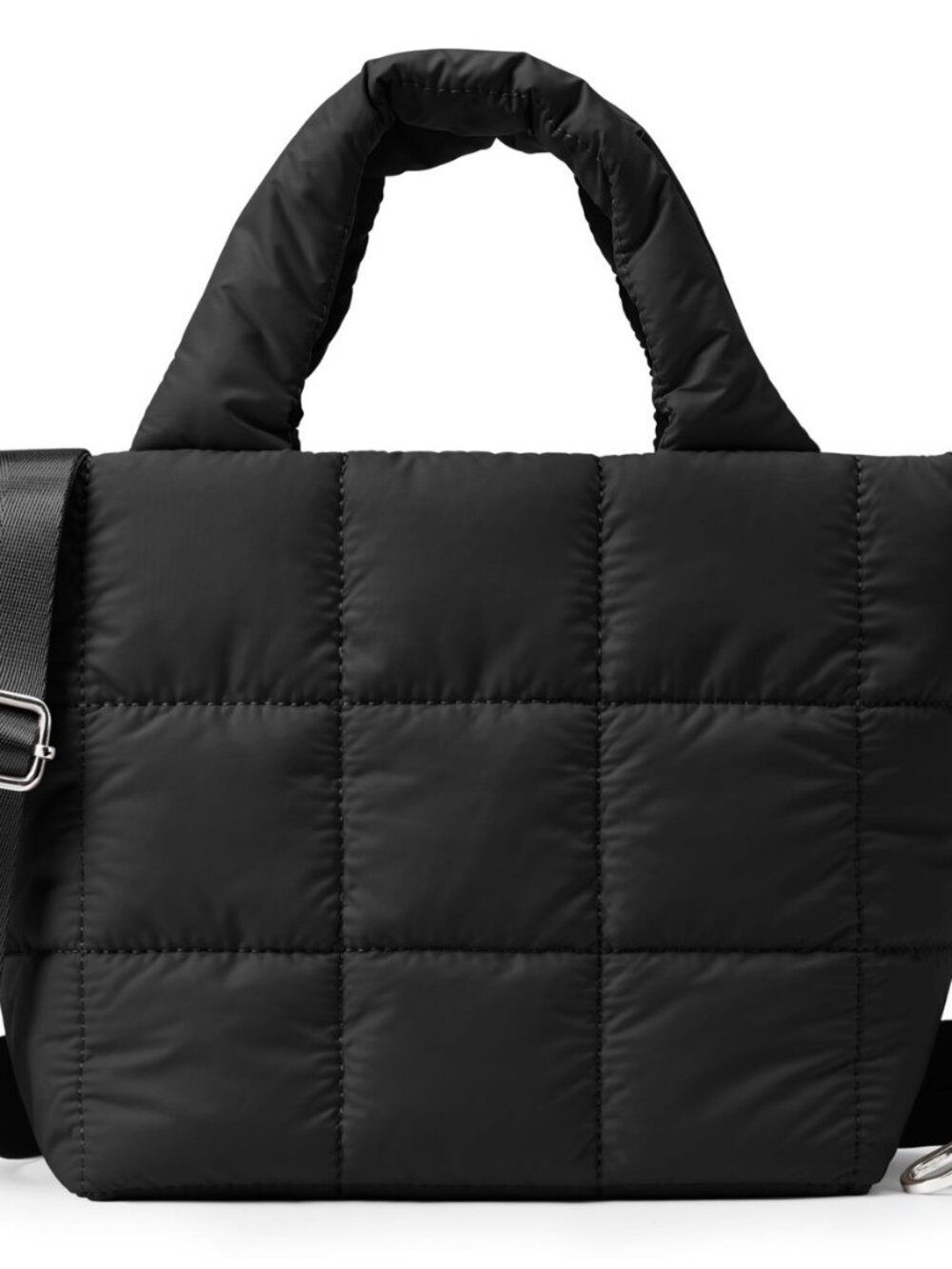 KALIDI Quilted Tote Bag Small Puffer Crossbody Bag for Women Lightweight Nylon
